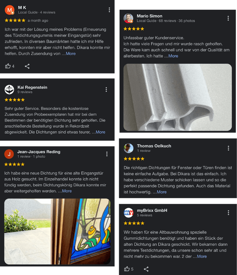Dikara Der Dichtungskönig - Braunschweigs Fachhandel Für Dichtungen Dikara der Dichtungskönig | Fachhandel für Dichtungen